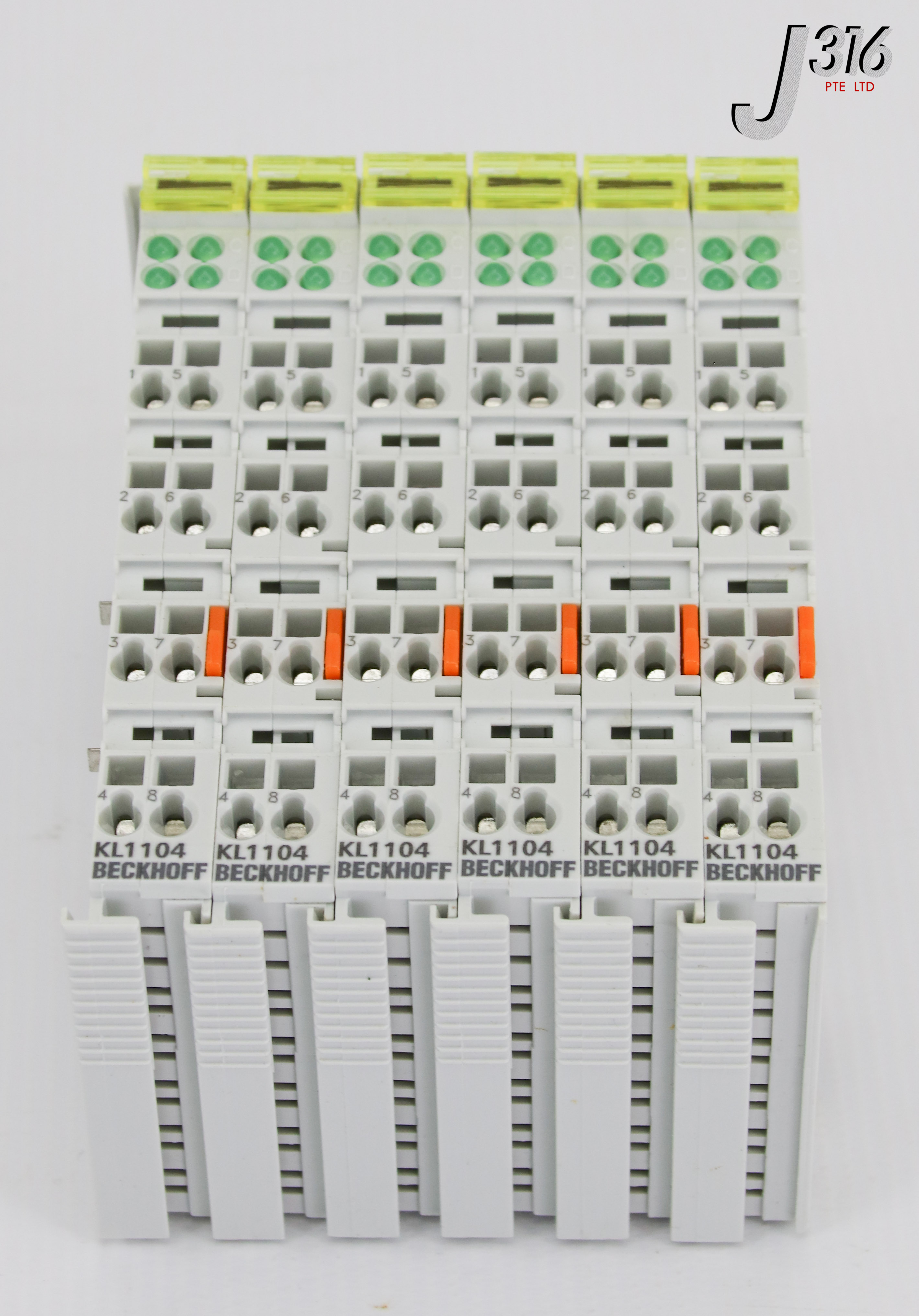 19426 BECKHOFF 4-CHANNEL DIGITAL INPUT BUS TERMINAL (NEW) KL1104 ...